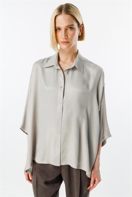 Oversize Düşük Kol Bluz