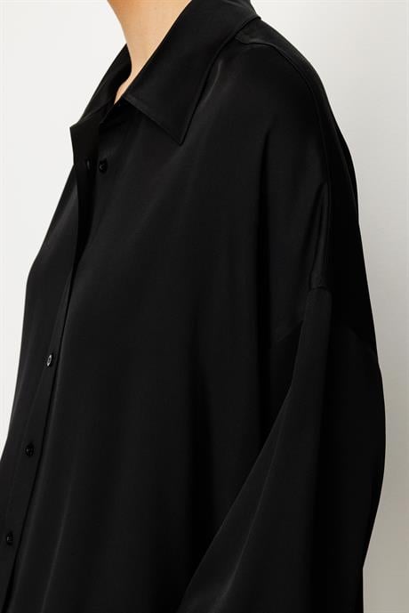 Oversize Düşük Kol Bluz