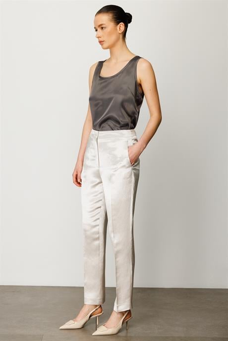 Slim Fit Cepli Pantolon