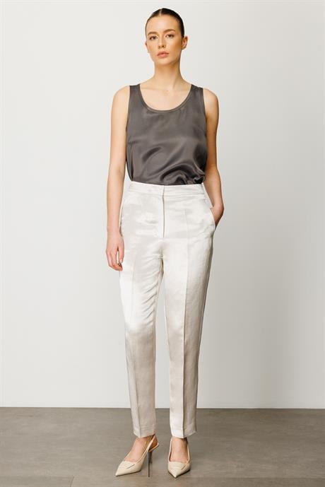 Slim Fit Cepli Pantolon