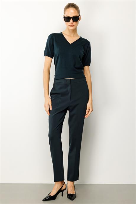 Slim Fit Cepli Pantolon