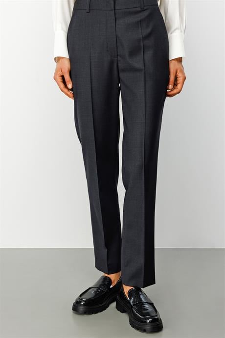 Slim Fit Cepli Yün Pantolon