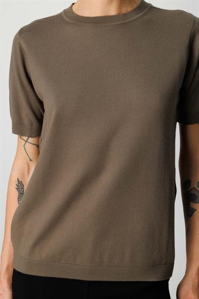 0 Yaka Yarım Kol Triko