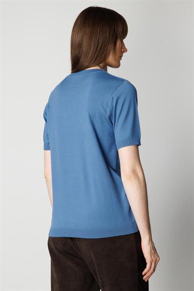 0 Yaka Yarım Kol Triko