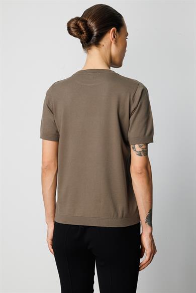 0 Yaka Yarım Kol Triko