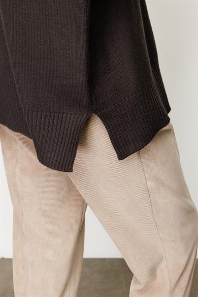 Balıkçı Yaka Oversize Triko