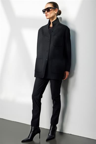 Dik Yaka Oversize ceket