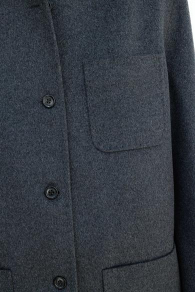 Dik Yaka Oversize ceket