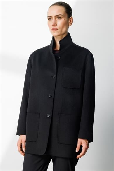 Dik Yaka Oversize ceket