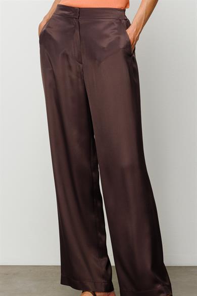 Elastan Kemerli Bol Kesim Pantolon