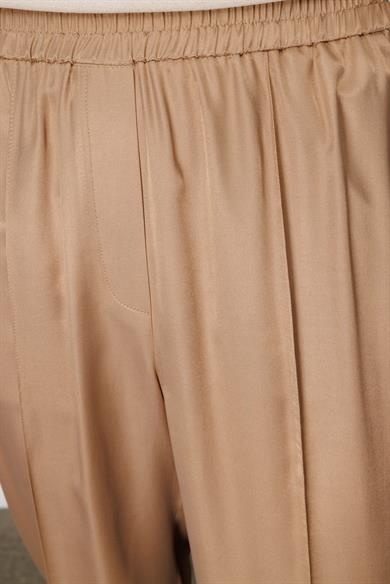 Elastan Kemerli Bol Kesim Pantolon