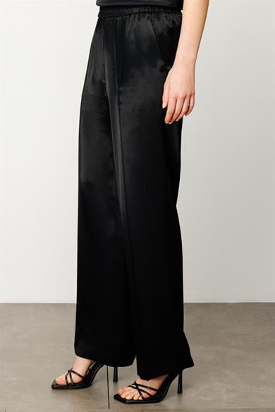 Elastan Kemerli Bol Kesim Pantolon