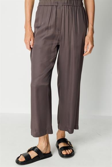 Elastan Kemerli Bol Kesim Pantolon
