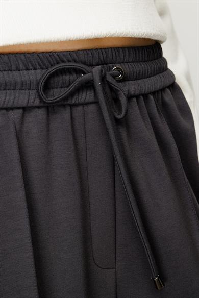 Elastan Kemerli Bol Kesim Sweat Pantolon