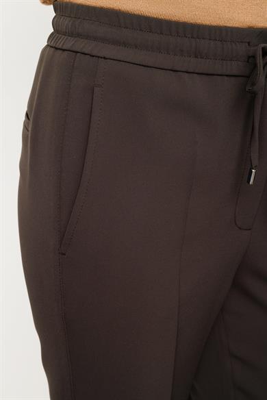 Elastan Kemerli Cepli Pantolon