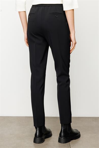 Elastan Kemerli Cepli Pantolon