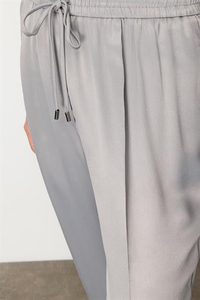 Elastan Kemerli Cepli Pantolon