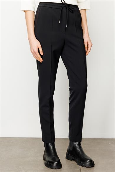 Elastan Kemerli Cepli Pantolon