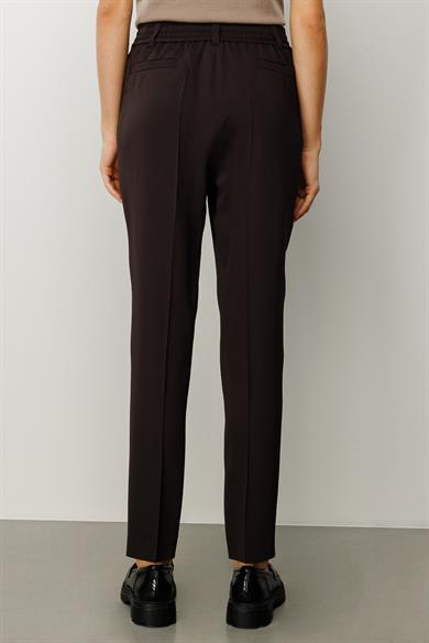 Elastan Kemerli Dar Paça Pantolon