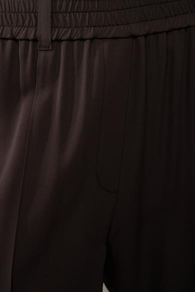 Elastan Kemerli Dar Paça Pantolon