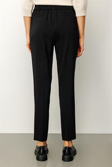 Elastan Kemerli Dar Paça Pantolon