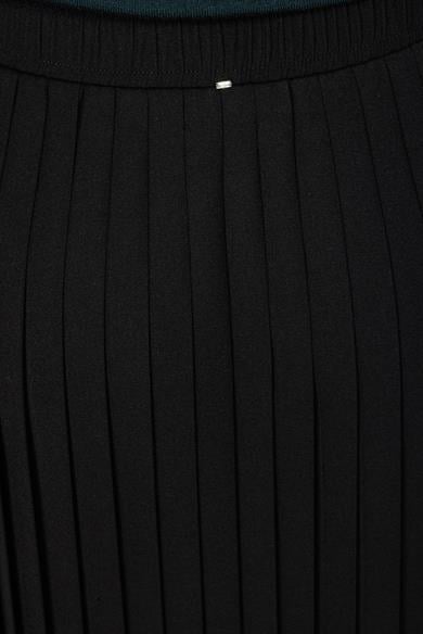 Elastan Kemerli Krep Pilise Etek