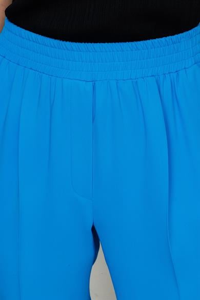 Elastan Kemerli Slim Paça Pantolon