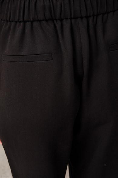 Elestan Kemerli Bol Paça Pantolon
