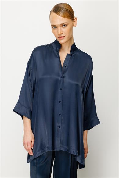 Hakim Yaka Oversize Bluz