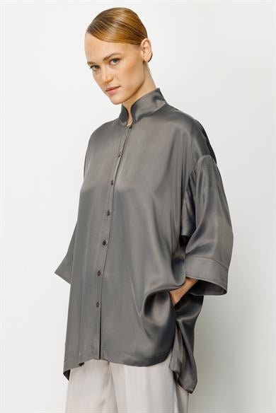 Hakim Yaka Oversize Bluz