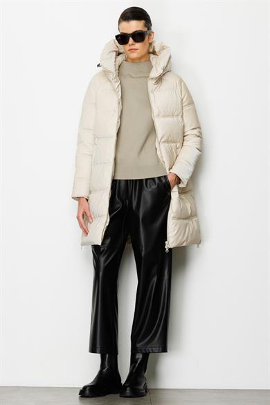 Kapüşonlu Fermuarlı Anorak