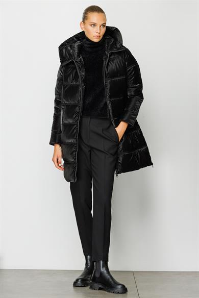 Kapüşonlu Fermuarlı Anorak