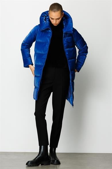 Kapüşonlu Fermuarlı Anorak