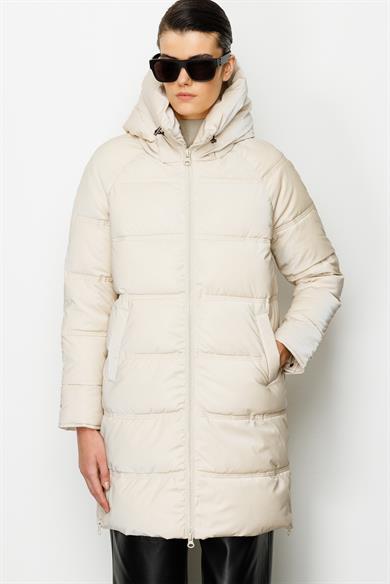 Kapüşonlu Fermuarlı Anorak