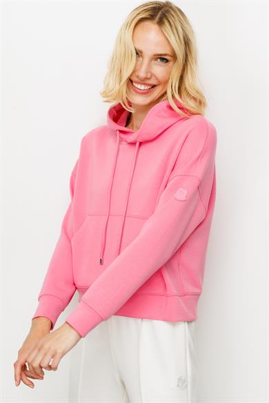 Kapüşonlu Kısa Sweat