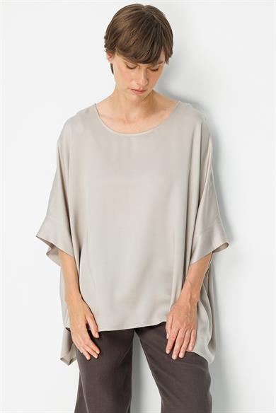 Kayık Yaka Oversize Bluz