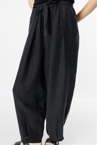 Keten Bol Kesim Pantolon