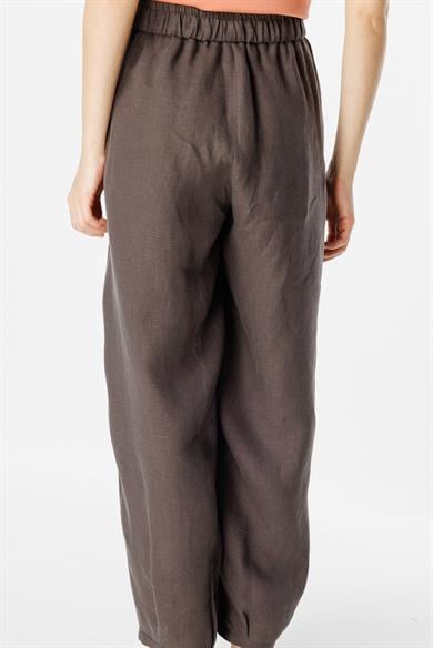 Keten Bol Kesim Pantolon