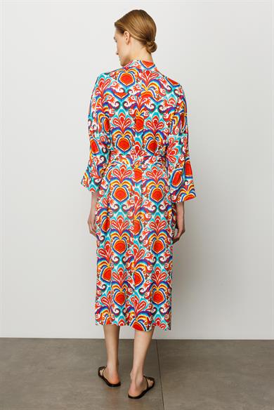 Kimono Kol Empirme Elbise