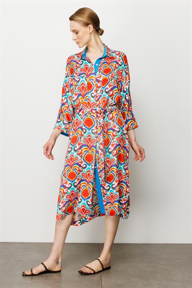 Kimono Kol Empirme Elbise