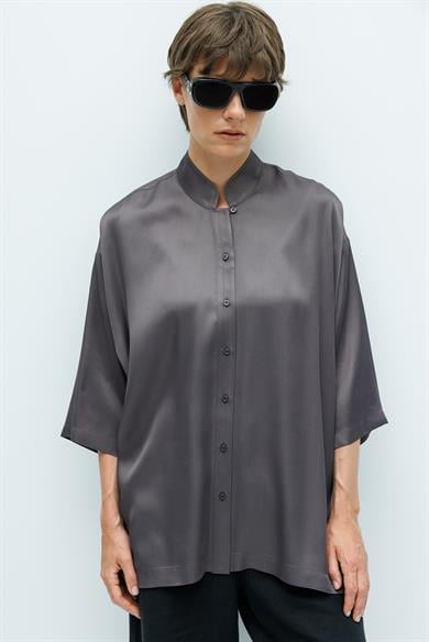 Kimono Yaka Oversize Bluz