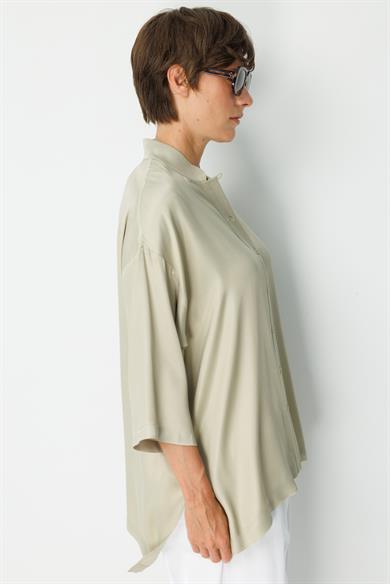 Kimono Yaka Oversize Bluz