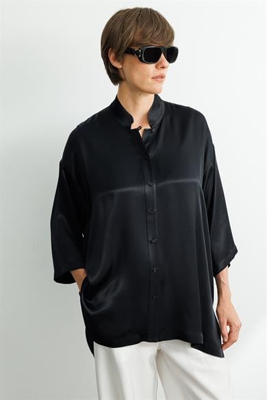 Kimono Yaka Oversize Bluz