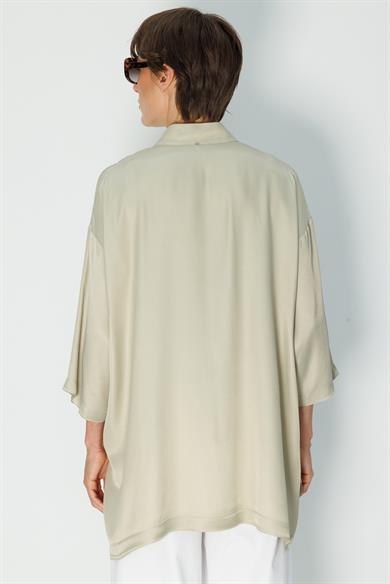 Kimono Yaka Oversize Bluz