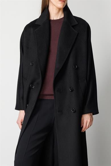 Kruvaze Uzun Kemerli Manto