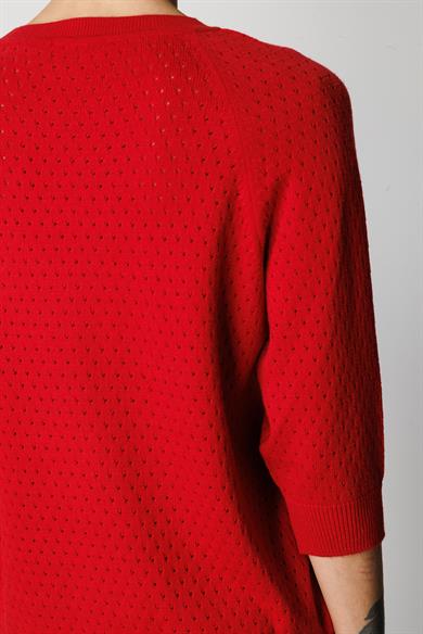 Nopeli O Yaka Truvakar Kol Triko