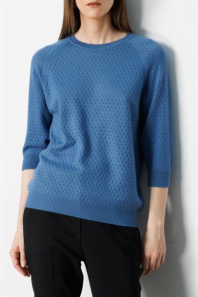 Nopeli O Yaka Truvakar Kol Triko