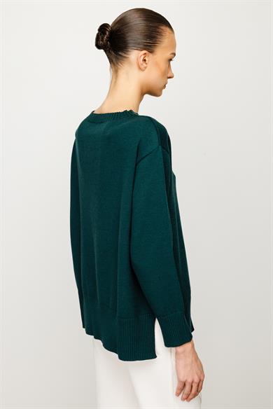 O Yaka Oversize Triko
