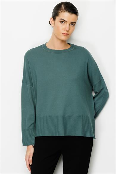 O Yaka Oversize Triko
