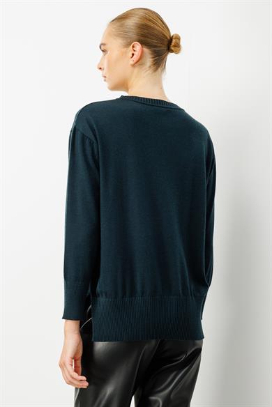 O Yaka Oversize Triko